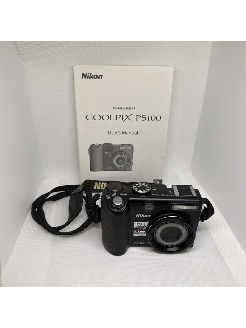 Nikon Coolpix P5100 12.1MP Digital Camera MAGNESIUM BODY*